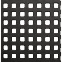 Magpul MAG1383-BLK DAKA Grid Organizer End Panel Black Polypropylene
