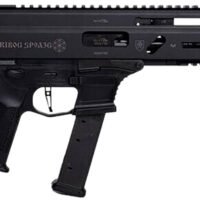 Grand Power 810091156025 Stribog SP9A3G 9mm Luger 16" Black Barrel, Black Receiver, Polymer Stock & Grip