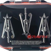 Ravin Crossbows R109 Broadhead  Black/Clear