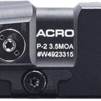 B&T Firearms AP-200691-39-QD Aimpoint ACRO P-2 Black 1x 3.5 MOA Red Dot Reticle Includes Black B&T 39mm Picatinny Mount
