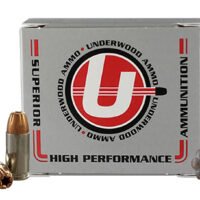 Underwood Ammo 114 9mm 124gr Jacketed Hollow Point 20 Per Box/10 Case