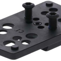 TruGlo TGTG8950C2 Pistol Red Dot Sight Mount  Black Nitride Fortress Steel Trijicon RMR Mount