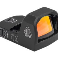 Leapers OPRMR20R OP3 Micro Single Dot Black Anodized 1x 4 MOA Red Dot Reticle