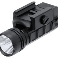 Leapers LTELP123RA  Pistol Light Black Aluminum 400 Lumens Picatinny Mount