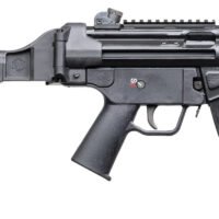 PTR 9RS BR 9mm Luger 30+1 6" Black Nitride 3-Lug Threaded Barrel, M-LOK Handguard, Black Parkerized Aluminum Picatinny Rail Receiver, SB Tactical Brace, Black Polymer Grip