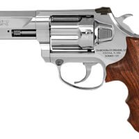 Diamondback DB075AS703 SDR 357 Mag/38 Special +P 6 Shot 3" Stainless Steel Barrel, Polished Stainless Steel Cylinder & Frame, Hogue Wood Grip, Exposed Hammer