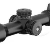 Swampfox Optics TWK525563M Warhawk Black 5-25x56mm 34mm Tube Sharpshooter MOA Reticle