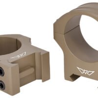 Warne 8522DE HyperLite  Dark Earth Cerakote MagnaFusion Alloy 34mm Tube Picatinny/Weaver/Maxima