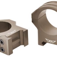 Warne 8502TM HyperLite  Dark Earth Cerakote MagnaFusion Alloy 1" Tube Picatinny/Weaver/Maxima Fits Tikka