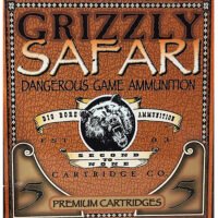 Grizzly Ammo GC45RG5 450Rigby 500gr Solid Brass 5 Per Box/10 Case