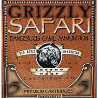 Grizzly Ammo GC47NE1 470NitroExpress 500gr Triple Shock X 5 Per Box/10 Case