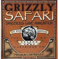 Grizzly Ammo GC47NE2 470NitroExpress 500gr Solid Brass 5 Per Box/10 Case