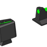 HiViz SG32CLW21 LiteWave  Green/Red/White Fits Sig P320/365