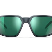 Wiley X AC6SRA07 Sierra  M/L Green Mirror Lens Polycarbonate Matte Graphite Frame