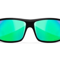 Wiley X ACOME22 Omega  Green Mirror Lens Polycarbonate Matte Black Frame