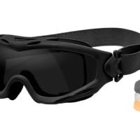 Wiley X SP293B Spear Goggles Smoke Gray/Clear/Light Rust Lens Matte Black Frame