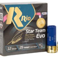 Rio Ammunition ST3275 Star Team EVO 12Gauge 2.75" 1 1/8oz 7.5Shot 25 Per Box/10 Case