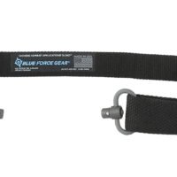Blue Force Gear VCASPB125AABK Vickers Push Button Sling Black Cordura 36"-62" OAL Padded Rifle