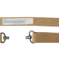Blue Force Gear VCASPB125AACB Vickers Push Button Sling Coyote Brown Cordura 36"-62" OAL Padded Rifle