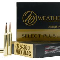 Weatherby H653140IL Select  6.5x300 Wthby Mag 140 gr 3275 fps Hornady Interlock 20 Bx/10 Cs