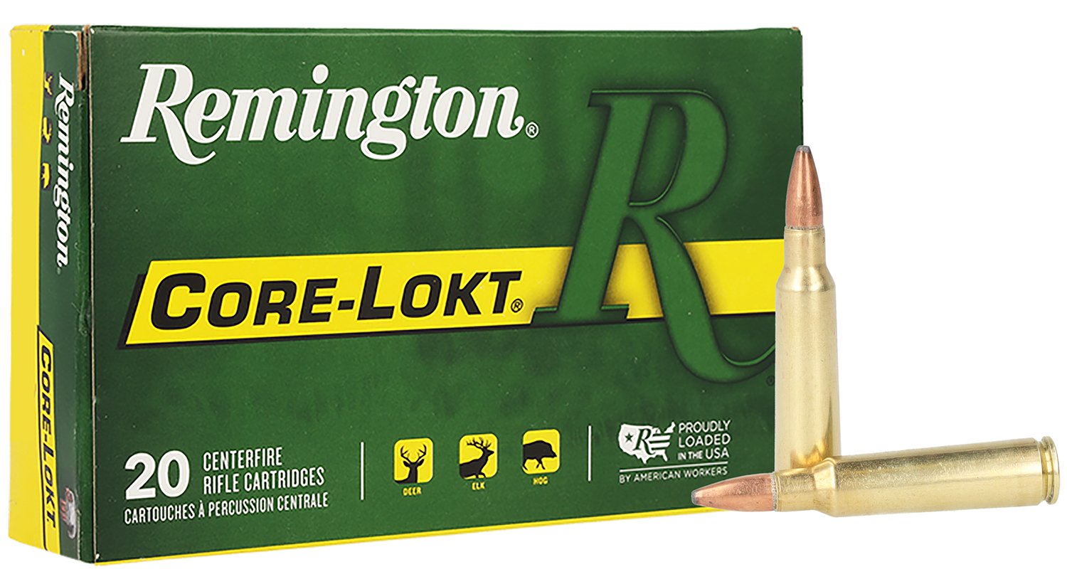 Remington Ammunition 29077 Core-Lokt 250Savage 100gr Pointed Soft Point Core Lokt 20 Per Box/10 Case