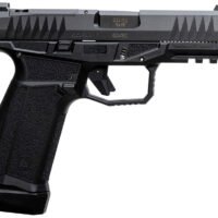 AREX 815537023954 Delta M Gen2 9mm Luger 17+1 4" Black Barrel, Black Nitride Optic Cut/Serrated Slide, Black Frame, Ambidextrous