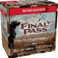 Winchester Ammo FP123254 Final Pass 12Gauge 3" 1 1/4oz 2.5/4Shot 25 Per Box/10 Case