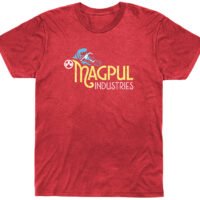 Magpul MAG1216-612  Hang 30 Blend Red Heather Cotton/Polyester Short Sleeve Medium