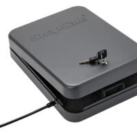 SnapSafe 75220 Lock Box  2XL Key Entry Black Steel 11.50" L x 8.50" W x 2.50" D