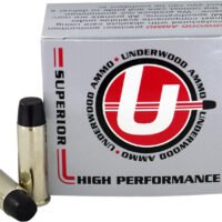 Underwood Ammo 723 Gas Check 44RemMag 305gr Hard Cast Long Wide Nose 20 Per Box/10 Case