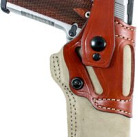 DESANTIS WILD HOG HOLSTER LTHR - AMBIDEXTROUS 1911'S 5" NATURAL