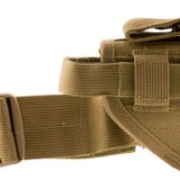 NcStar CVDLHOL2954T Drop Leg  Leg Tan PVC Fabric Leg Fits Full Size Semi-Auto Fits Compact Semi-Auto Right Hand