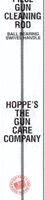 HOPPES CLEANING ROD 1PC S/S - BENCHREST RIFLE/SHOTGUN