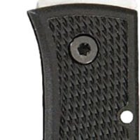 Ka-Bar 4062 Dozier Hunter 3" Folding Drop Point Plain AUS-8A SS Blade, Black Zytel Handle, Includes Pocket Clip