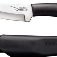 COLD STEEL ROACH BELLY 4.5" - PLAIN EDGE BLADE W/SHEATH