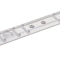 Ruger 90224 Scope Base Adapter Silver Aluminum Fits Ruger Mark II/III/Mark IV/22/45 Weaver Mount