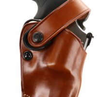 Galco DAO126 DAO  OWB Tan Leather Belt Slide Fits S&W N Frame Right Hand