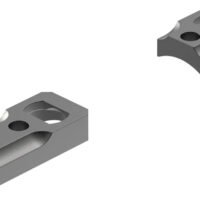 Leupold 171901 Dual Dovetail Base Set Matte Black Ruger American