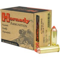 Hornady 9078 LEVERevolution  41RemMag 190gr Hornady Flex Tip eXpanding 20 Per Box/10 Case