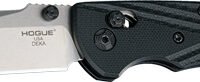 HOGUE DEKA 3.25" ABLE LCK FLDR - CLIP POINT G-10 FRAME BLACK