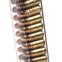 ETS Group GLK9170 Pistol Mags Competition Legal 27rd Extended 9mm Luger Compatible w/Glock 17/18/19/19X/26/34/45 Gen1-5 Clear Polymer