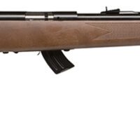 Savage Arms 20700 Mark II G Full Size 22 LR 10+1 21" Matte Black Sporter Barrel, Matte Black Drilled & Tapped Carbon Steel Receiver, Satin Brown Fixed Wood Stock, Right Hand