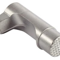 Wilson Combat 31TSBP Bullet Proof Magazine Release Tactical 1911 Silver Steel Handgun