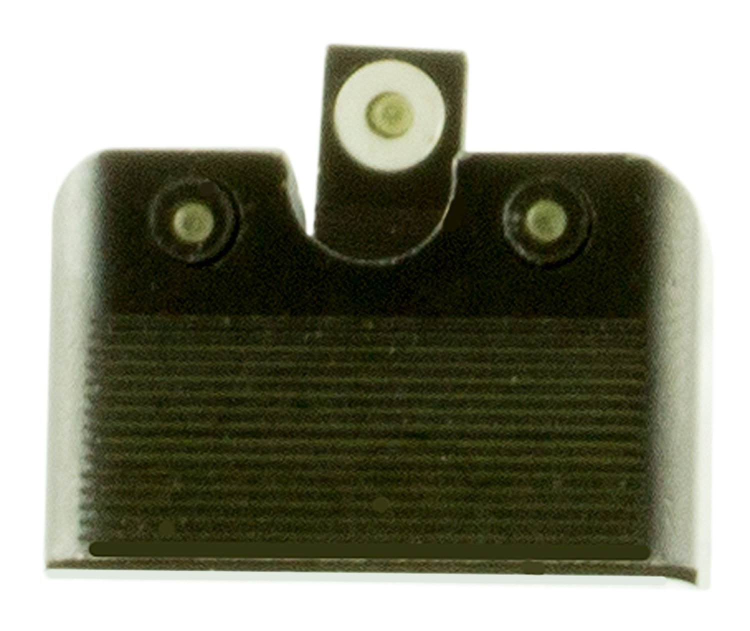 TruGlo TG231MP2W Tritium Pro Black | Green Tritium White Outline Front Sight Green Tritium Rear Sight