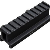 TruGlo TG8990B Picatinny Riser Mount  Matte Black Anodized