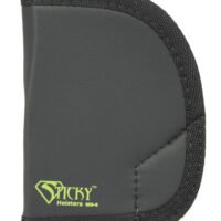 Sticky Holsters MD6 MD-6  Black/Green Latex Free Rubber Fits Ruger SP101 Ambidextrous