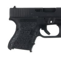 Talon Grips 117R Adhesive Grip Compatible w/Glock 26/27/28/33/39 Gen4 w/Medium Backstrap, Black Textured Rubber