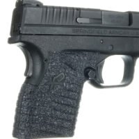 Talon Grips 207R Adhesive Grip Textured Black Rubber for Springfield XD-S 9,40,45 with Small Backstrap