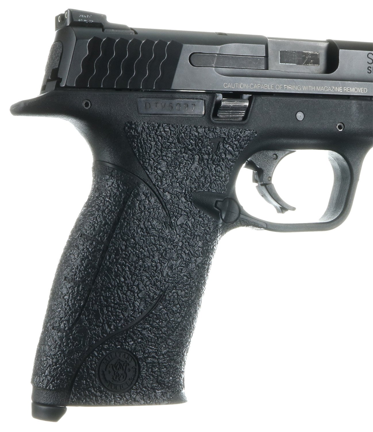 Talon Grips 703R Adhesive Grip Textured Black Rubber S&W M&P 22,9,357,40 with Small Backstrap