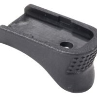 Pachmayr 03885 Grip Extender  Extended, Compatible w/Glock 42 Black Polymer 2 Per Pack